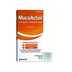 Actithiol mucolítico adultos 50 mg/ml 200 ml