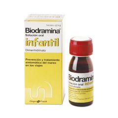 BioDramina infantil 20 mg/5 ml 60 ml