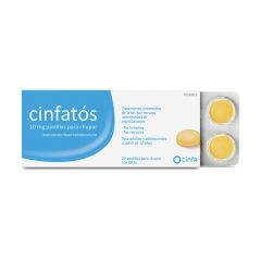 Cinfatos 10 mg 20 pastillas para chupar
