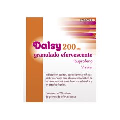 Dalsy 200 mg 20 sobres efervescentes