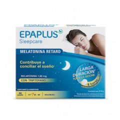 Epaplus Sleepcare Melatonina Retard + Triptófano 60 Cáps.