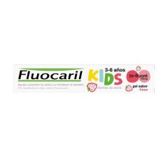 Fluocaril Kids Gel dentrífico 3-6 años fresa 50 ml