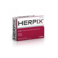 Herpix cuidado de herpes 8 sobres