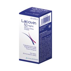 Lacovin 5% solución cutánea 60 ml