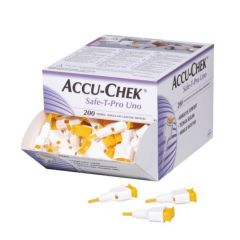 Lancetas Accu-Chek Safe-T-Pro Uno 200 uds
