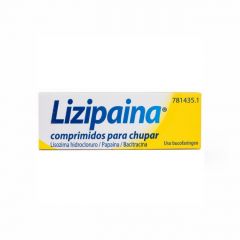 Lizipaina clorhexidina/benzocaina 5/2.5 mg 20 comprimidos chupar