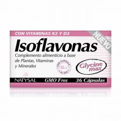 Natysal Isoflavonas con Vitaminas 36 cápsulas