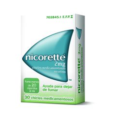 Nicorette 2 mg 30 chicles