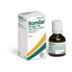 Romilar 15 mg/ml gotas orales en solución de 20 ml