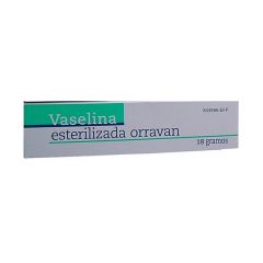 Vaselina esterilizada Orravan 100% pomada 18 g