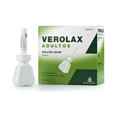Verolax adultos 5.4 ml solución rectal 6 enemas 7.5 ml