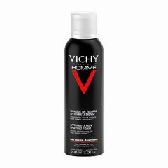 Vichy Homme espuma de afeitado sin jabón triple acción 200 ml