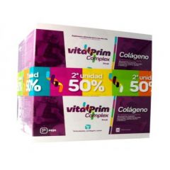 Vitalprim Complex Colageno En Polvo 30 Sobres Sabor Naranja Pack 50%