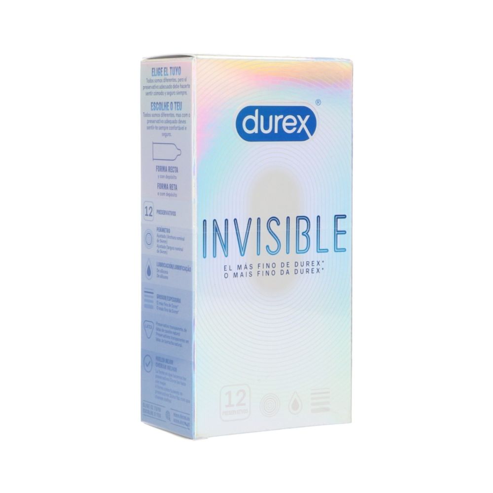 Comprar Durex Invisible XL 20 Unidades