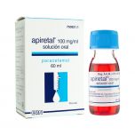 Apiretal 100 mg/ml de 60 ml Paracetamol para niños Sin receta