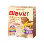 Blevit Plus duplo papilla 8 cereales + galleta 600g