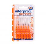 Interprox súper micro cepillos interproximales 0,7 mm 6 u