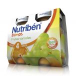 Nutribén zumo frutas variadas pack 2x130 ml