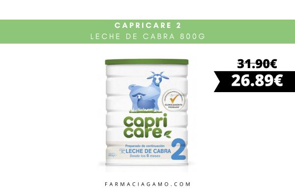 CAPRICARE 1 PREPARADO LACTANTES LECHE DE CABRA 800 G