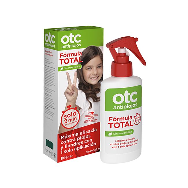 OTC Spray Antipiojos Fórmula Total 